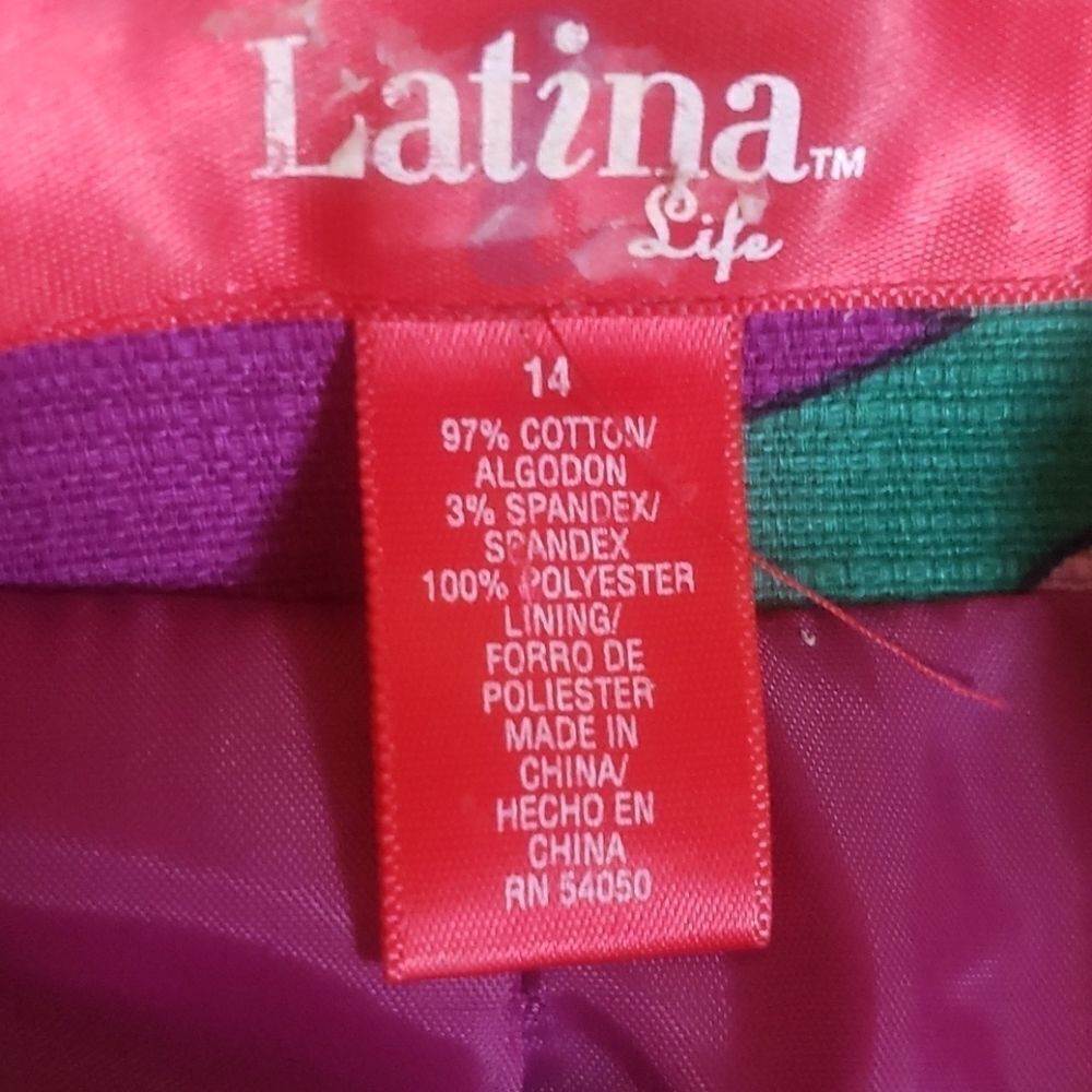 Plus Size Ladies Blazer by LATINA LIFE - Picture 3 of 16